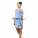 RĘCZNIK - SZLAFROK KOSZULKA 2 in 1 niebieski