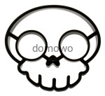 SILIKONOWE PIERŚCIENIE FOREMKA DO JAJEK PLACKÓW CZASZKA