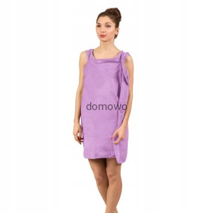 RĘCZNIK - SZLAFROK KOSZULKA 2 in 1 fioletowy