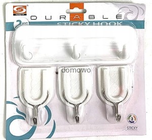 WIESZAK WIESZAKI SAMOPRZYLEPNE 4 szt