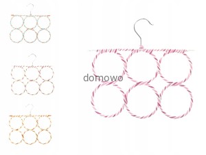 WIESZAK NA APASZKI SZALE KRAWATY super wersja 3