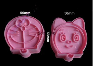 PLASTIKOWE FOREMKI WYKRAWACZE 2 szt