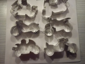 METALOWE FOREMKI WYKRAWACZE MOTOR MOTORY 6 szt