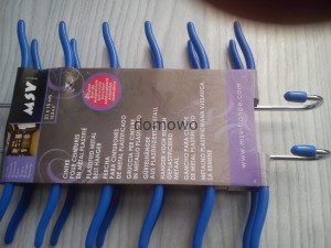 WIESZAK NA KRAWATY PASKI - 12 ramienny podwójny