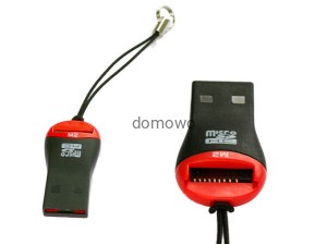 CZYTNIK KART PAMIĘCI micro SD SDHC M2 2 in 1