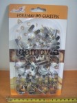 METALOWE FOREMKI wykrawacze LITERKI zestaw 26 szt