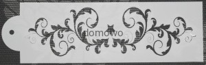 SZABLONY DO MALOWANIA RYSOWANIA NADRUKÓW 30 x10 cm 12