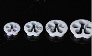 PLASTIKOWE FOREMKI wykrawacze CIASTEK- 4 szt