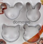 METALOWE FOREMKI wykrawacze MIKI ZAJĄC KOT MIŚ
