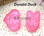 PLASTIKOWE FOREMKI WYKRAWACZE  kaczor DONALD DAISY
