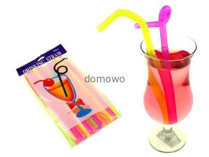 SŁOMKI RURKI GRUBE DO SHAKE DRINKA SOKU 25 szt