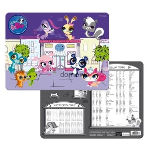 MATA PODKŁADKA  NA STÓŁ BIURKO Littlest PET SHOP