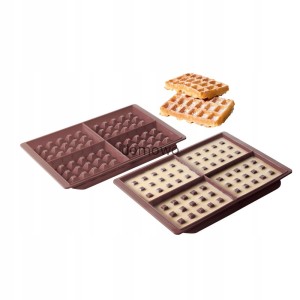 FOREMKA FORMA SILIKONOWA GOFRY WAFLE