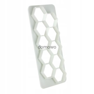 FOREMKA WYKRAWACZ ODCISK MASY CUKROWEJ PLASTER MIODU 3 szt