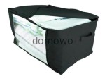 POKROWIEC ORGANIZER odzież pościel 40x40x30 cm czarny