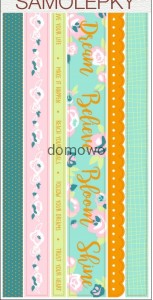 NAKLEJKI PASKI TAŚMY WASHI do scrapbookingu .'.
