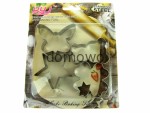 METALOWE FOREMKI WYKRAWACZE 4 szt mix wzorów