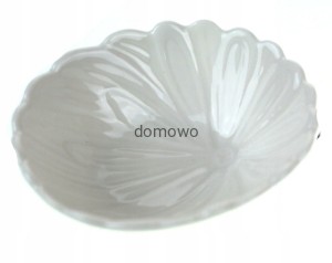CERAMICZNE MISECZKI NA DIPY 6 szt kwiat owalne