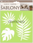 SZABLONY DO MALOWANIA RYSOWANIA NADRUKÓW liście