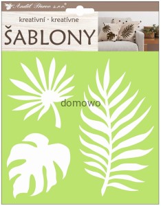 SZABLONY DO MALOWANIA RYSOWANIA NADRUKÓW liście
