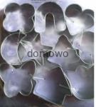 METALOWE FOREMKI WYKRAWACZE CIASTEK-10 szt