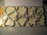 PLASTIKOWE FOREMKI WYKRAWACZE CIASTEK-10szt duże