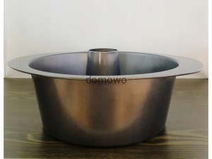 FORMA METALOWA BABKA BABA Z DZIURKĄ 33x11 cm