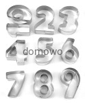 DUŻE FOREMKI CYFRY WYKRAWACZE METALOWE CYFERKI 0-9