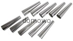 METALOWE FOREMKI TUBY DO RUREK-10szt-9cm