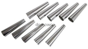 METALOWE FOREMKI TUBY DO RUREK-10szt-9cm