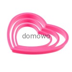 PLASTIKOWE FOREMKI DO wycinania SERDUSZKO 3 szt (1)