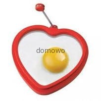 SILIKONOWE PIERŚCIENIE FOREMKA DO JAJEK I PLACKÓW serce