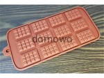 FOREMKA FORMA SILIKONOWA mini tabliczki czekolady