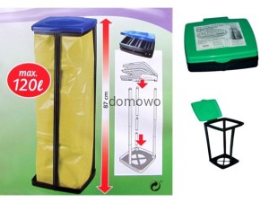 STOJAK NA WORKI -ŚMIECI POJEMNOŚĆ OD 60 DO 120 L