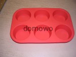 FOREMKA FORMA SILIKONOWA MUFFINKI- 6szt