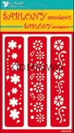 SZABLONY OBRAZKI DO MALOWANIA samoprzylepne 3 szt