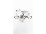 METALOWE FOREMKI GWIAZDKI DO CIASTEK CIASTA 3 szt