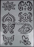 SZABLONY DO MALOWANIA RYSOWANIA NADRUKÓW 29 x 39cm