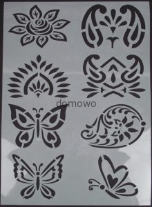 SZABLONY DO MALOWANIA RYSOWANIA NADRUKÓW 29 x 39cm
