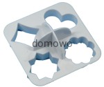 PLASTIKOWE FOREMKI FOREMKA WYKRAWACZE 4 w 1