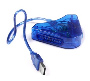 PRZEJŚCIÓWKA USB NA PSX/PS2 NA 2 PADY