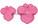 FOREMKA FORMA SILIKONOWA -MYSZKA MINNIE 2 szt