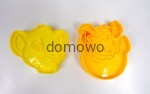 PLASTIKOWE FOREMKI WYKRAWACZE zwierzątka 2 szt