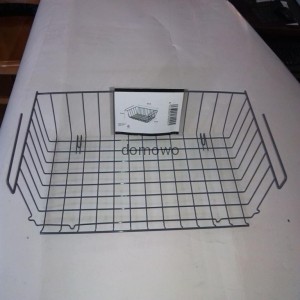 KOSZYK PÓŁKA REGALIK PODWIESZANYszary 56x25x12 cm