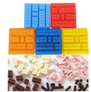 FOREMKA FORMA SILIKONOWA KLOCKI LEGO 7 klocków