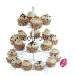 STOJAK PATERA NA CIASTO MUFFINY OWOCE 3 POZIOMY 