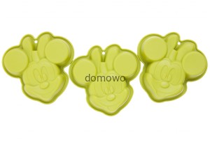 FOREMKA FORMA SILIKONOWA -MYSZKA MINNIE 3 szt