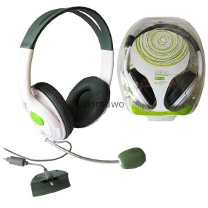 SŁUCHAWKI HEADSET STEREO DO XBOX 360 Z MIKROFONEM